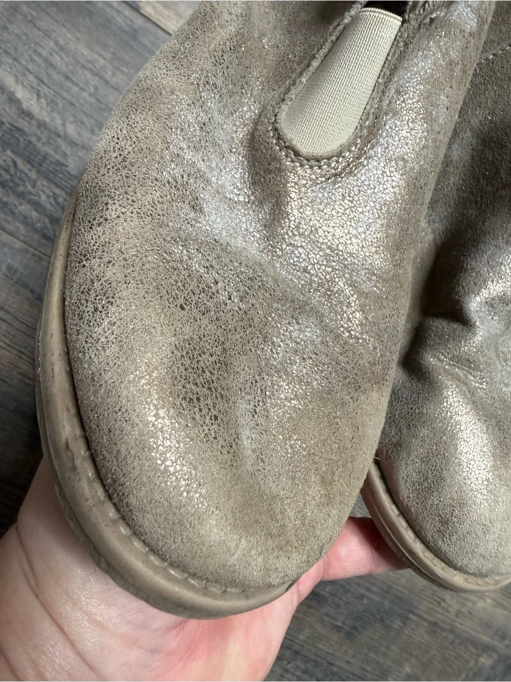 Sundance Taupe Suede Ankle Boots Women's Size 40 | 9-9.5